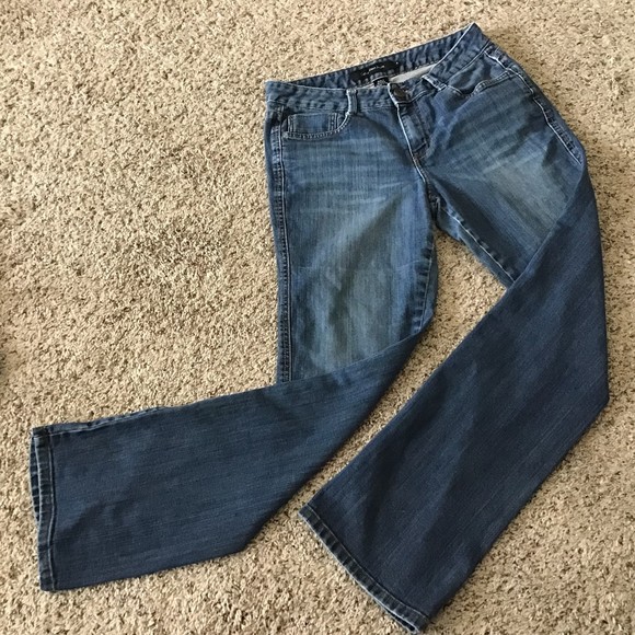 Women's Calvin Klein Jeans Size 8 Flap Back Pockets - Picture 1 of 10